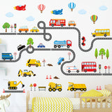 Transports and Road Wall Stickers