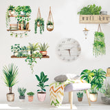 Green Plants Wall Stickers