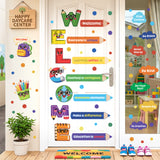 DECOWALL Welcome Classroom Wall Stickers (SG2-2607)