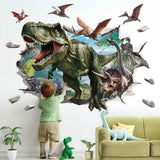 3D Dinosaur Wall Stickers