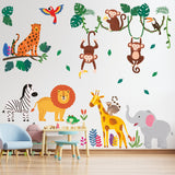 Jungle Animals Wall Stickers