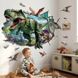 3D Dinosaur Wall Stickers