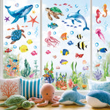 Sea animals Window Clings Stickers