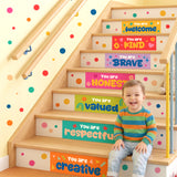 DECOWALL Positive Affirmation Wall Stickers for Kids (SG2-2603)