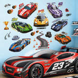 DECOWALL Racing Car Wall Stickers(SG2-2609)