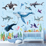 DECOWAL Under the Sea Wall Sticker (SG3-2430)