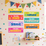 DECOWALL Positive Affirmation Wall Stickers for Kids (SG2-2603)