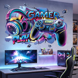 DECOWALL Large 3D Gamer Wall Stickers (SG2-2601)