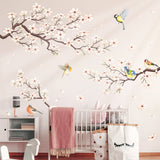 Cherry Blossom Branch (White ver.) Wall Stickers