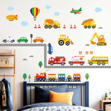 Transports Wall Stickers