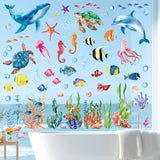 Sea animals Window Clings Stickers