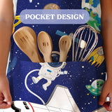 Space Planets Kids Apron