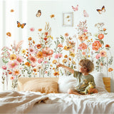 Boho Small Flowers Wall Stickers