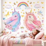 Beautiful Unicorns Wall Stickers