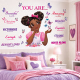 Black Girl Magic Wall Stickers (SG2-2315)