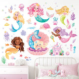 Mermaid Wall Stickers