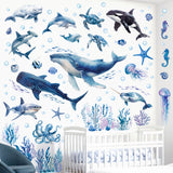 Ocean Animals Wall Stickers (SG2-2518)