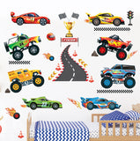 Racing Car Wall Stickers