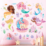 Mermaid Wall Stickers