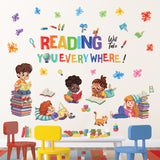 Kids reading corner Wall Stickers