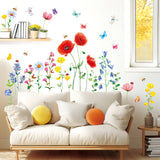 Wild Flowers Wall Stickers