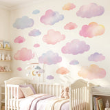 DECOWALL Pastel Cloud Wall Stickers (DS9-8099)