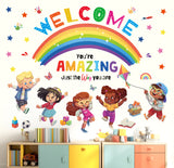 Kids play corner and Quotes Wall Stickers