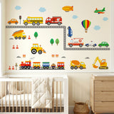 Transports Wall Stickers