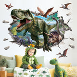 3D Dinosaur Wall Stickers