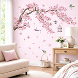 Flower tree and Cage Wall Stickers