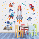 Rockets and Astronauts Wall Stickers