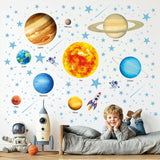 DECOWALL Glow-in-the-Dark Solar System Wall Stickers – (GDS8-8098)