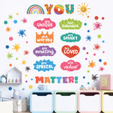 Colour quote Wall Stickers