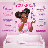 Black Girl Magic Wall Stickers