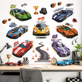 DECOWALL Racing Car Wall Stickers(SG2-2609)