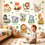 Baby Animals and Quote Wall Stickers