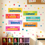 DECOWALL Positive Affirmation Wall Stickers for Kids (SG2-2603)