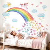 Unicorn Rainbow Wall Stickers (SG2-2309)