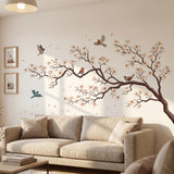 White Cherry Blossom Wall Stickers (SG2-2509)