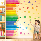 Extra Large Colour Pencil Wall Stickers (SG4-2522)