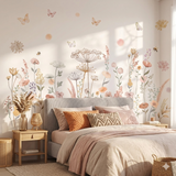 Watercolour boho flowers Wall Stickers (SG2-2421)