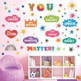 Colour quote Wall Stickers