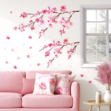 Watercolor Cherry Blossoms Wall Stickers