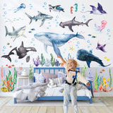 DECOWAL Under the Sea Wall Sticker (SG3-2430)