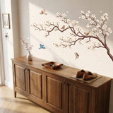 White Cherry Blossom Wall Stickers (SG2-2509)