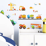 Construction Site Wall Stickers (Small)