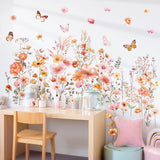 Boho Small Flowers Wall Stickers (SG2-2506)