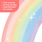 Large Rainbow and Unicorn Wall Stickers