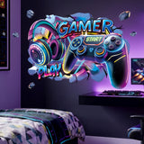 DECOWALL Large 3D Gamer Wall Stickers (SG2-2601)