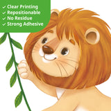 Jungle Animal Branch Wall Stickers (SG2-2501)